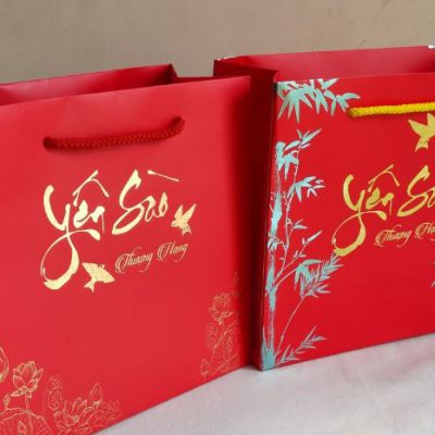 In Túi Giấy Đựng Yến Sào